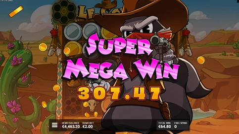 Le Cowboy Super Mega Win.